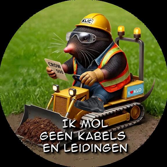 Ik mol geen kabels en leidingen