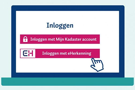 eHerkenning video op Kadaster.nl